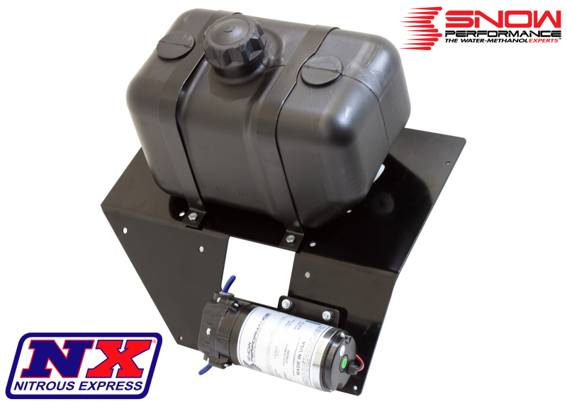 Ford Mustang Injection Pumps & Controllers - Snow Performance - Water Tank & Pump Bracket - `15-`27